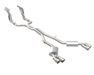 Chevrolet Camaro Performance Exhaust - Kooks Headers - Cat Back with Quad Tips - Polished - `16-`24